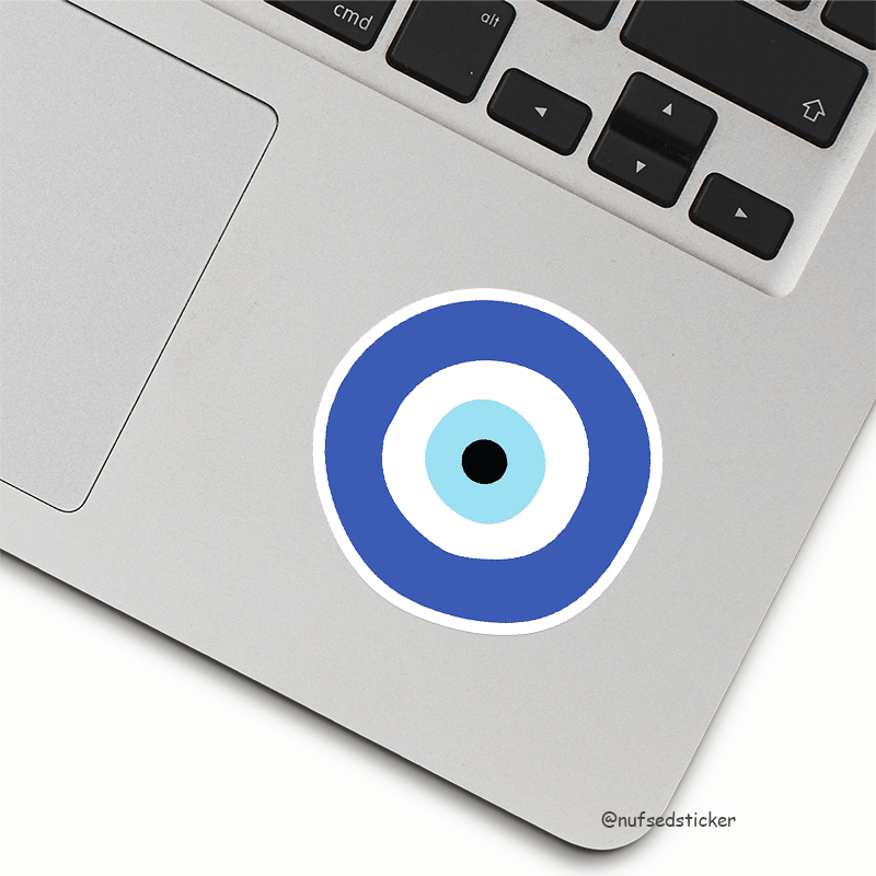 Evil Eye Sticker – Nufsed Sticker