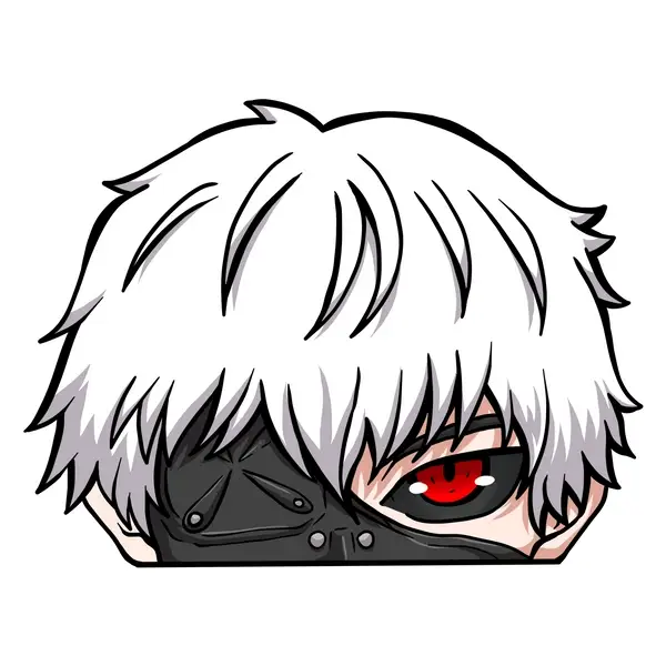 3D Sticker - Kaneki Chibi Tokyo Ghoul